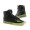 Men Supra Shoes Black Lime Green Supra Skytop Shoes