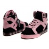 Women Supra Muska Skytop Black Pink Suede Shoes Collection
