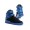 Men Supra TK Society Black Blue High Top Shoes