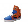 Men Supra Shoes Supra Skytop 2 Blue Orange High Top Shoes