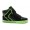 Men Supra Shoes Black Green Supra Vaider High Top Shoes