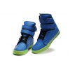 Men Supra Shoes Blue Green Justin Bieber Supra TK Society Shoes