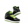 Men Supra Shoes Black Lime Green Supra S1W SkaterShoes