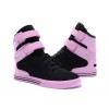 Women Pink Black Supra TK Society Justin Bieber shoes
