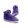 Women Purple Supra Skytop High Top Shoes