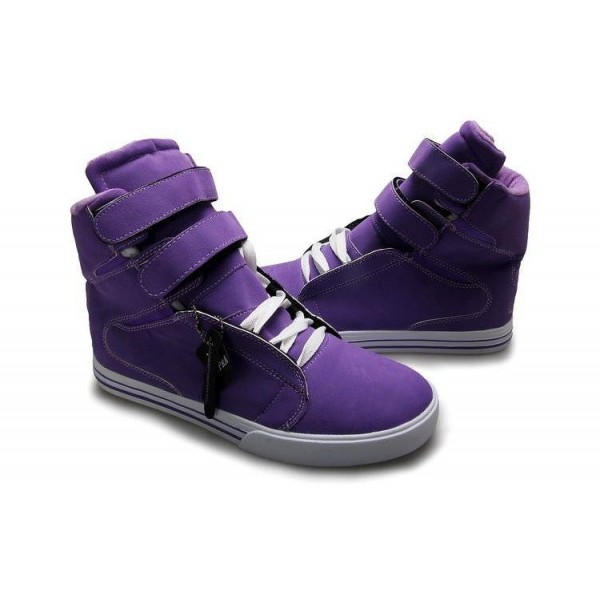 Men Supra Shoes Purple White Supra TK Society Shoes