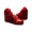Women Red Supra TK Society High Top Shoes Many Happy Returns