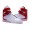 Men White Red Supra TK Society High Top Shoes