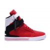 Men Supra Shoes Red White Supra TK Society High Top Shoes