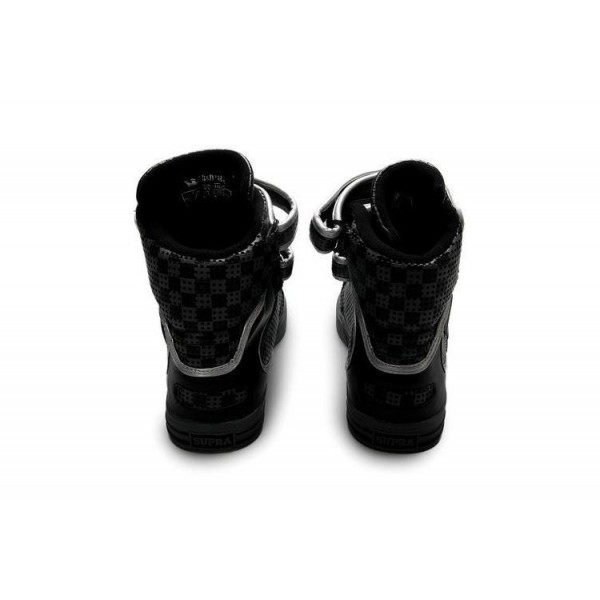 Men Supra Shoes Black Gray Supra TK Society Shoes