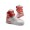 Men Supra TK Society Shoes Red White Snowflake Series