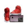 Women Red Supra Vaider High Top Shoes