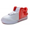 Men Supra Shoes Supra White Red Falcon Shoes