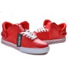 Men Supra Shoes Red White Supra Falcon Shoes Top Quality