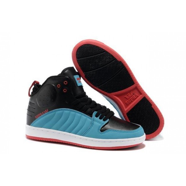 Men Supra Shoes Black Blue Red Supra S1W Shoes