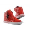 Men Supra Shoes Red White Supra Shoes Vaiders