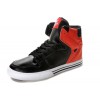 Men Supra Shoes Black Red Supra Shoes Vaiders Many Happy Returns