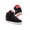 Men Supra Shoes Black Red Supra Shoes Vaiders New arrival