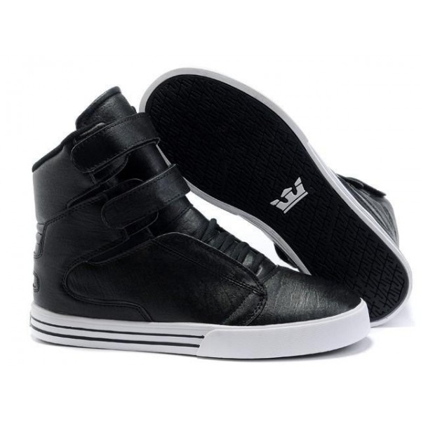 Men Supra Shoes All Black Supra TK Society Shoes Skate