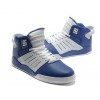 Men Supra Shoes Blue White Supra Skytop 3 Shoes