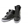 Men Supra Shoes Grey Black Supra Skytop Shoes