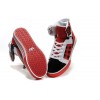 Men Red White Supra Skytop Shoes