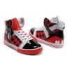 Women Supra Skytop Shoes Red White