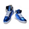 Men Blue White Supra Skytop Shoes
