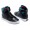 Men Supra Shoes Supra Muska Skytop Black Turquoise High Top Shoes