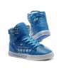 Men Supra Shoes Blue White Supra Skytop Shoes