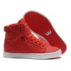 Women Supra Skytop Shoes In Red White