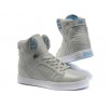 Men Supra Shoes Grey White Supra Skytop Shoes Sale Outlet