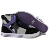Men Supra Shoes Black Grey Purple Supra Skytop Shoes