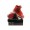Supra kid shoes Red Supra Skytop High Top Shoes