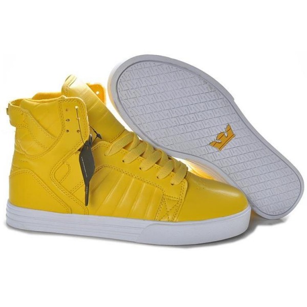 Men Supra Shoes Supra Skytop Shoes Yellow online