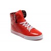 Men Supra Shoes Red Supra Skytop Shoes