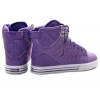 Men Purple White Supra Skytop Shoes