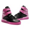 Men Supra Shoes Supra TK Society Black Pink Snowflake Series Shoes