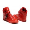 Men Supra Shoes Supra TK Society Shoes Red Leather