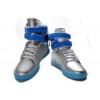 Men Supra TK Society Shoes In Blue Silver