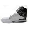 Men Supra Shoes White Black Gray Supra TK Society Shoes