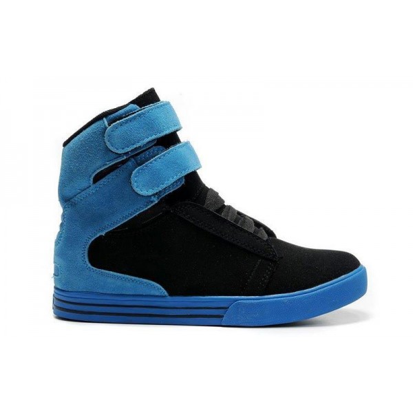 Men Supra TK Society Shoes Black Blue
