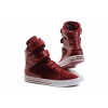Women Supra TK Society Red Suede Shoes