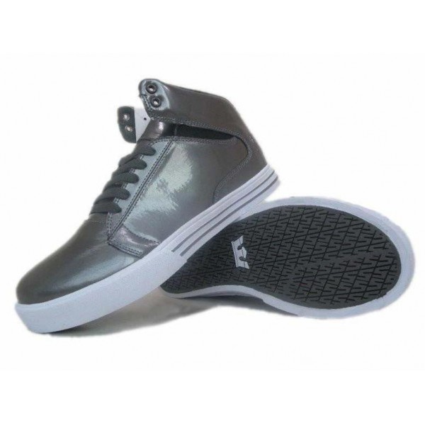 Men Grey White Supra TK Society Shoes