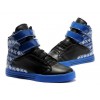 Men Supra Shoes Supra TK Society Black Blue Snowflake Series Shoes