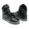 Men Supra Shoes Black Grey Supra TK Society Shoes