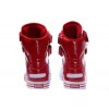 Women White Red Supra TK Society Shoes