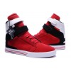 Women Red White Supra TK Society Shoes Best Quality
