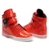 Women Red White Supra TK Society Shoes On Sale Store
